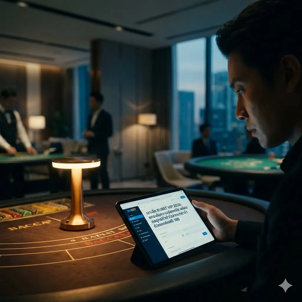 การบริหารจัดการทุนใน บาคาร่า ด้วยระบบ VIP Security