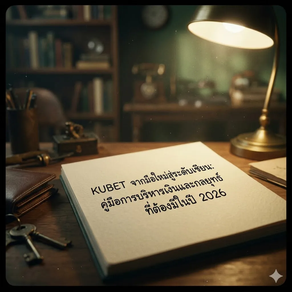 KUBET จากมือใหม่สู่ระดับเซียน: คู่มือการบริหารเงินและกลยุทธ์ที่ต้องมีในปี 2026