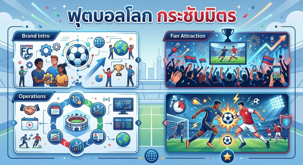 ความน่าสนใจของ ฟุตบอลโลก กระชับ มิตร